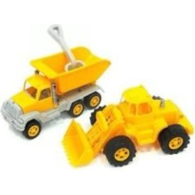 Resim Aspartam Oyuncak Kamyon ve Kepçe 2'li Set 