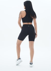 Resim George Phoenix Aero Motion - Siyah Yüksek Bel Push-up Toparlayıcı Bisikletçi Taytı 