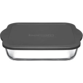 Resim Storemax Fırın Tepsileri 2000 cc T A 000-SEFFAF Bypasabahce Kapak Plastik Gri Kapak Pl 