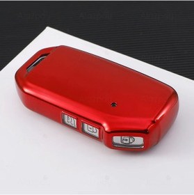 Resim Kia Sportage Seltos Ceed Sorento Cerato Kx5 Kx-cross Forte Soul Parlak Tpu Anahtar Kılıfı Kırmızı 