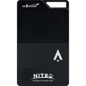 Resim Exascend Nitro Portable SSD USB4 Black 4TB 