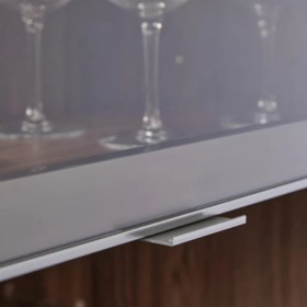 Resim Hafele Gunpo Iı Profil Kulp Krom Parlak Renkli 128MM 2’li Paket 
