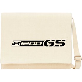 Resim R1200GS Text Logo Krem Postacı Çantası - Krem 
