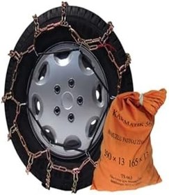 Resim HasbeeParts 760-15 Ebatlarına Mahmuzlu Karmatik Kar Patinaj Zinciri Space ile uyumlu 