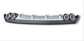 Resim Volkswagen Polo 2014-2018 MK5 4 Egzoz Difüzör - Silver 