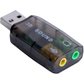 Resim Kuvars Usb Ses Kartı 5.1 3d Sound Card 