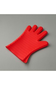 Resim Genel Markalar 5 Parmak Fırın Eldiveni - Kırmızı 