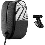 Resim Sürekli Organize Kalın: Dayanıklı Bisiklet Saddle Çantası, Yol Ve Dağ Bisikletleri İçin, Hızlı Çıkartma, 0.3l, Siyah, Küçük Boy Siyah Siyah 