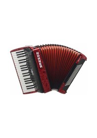 Resim Hohner Bravo III 80 Akordiyon (Kırmızı) 