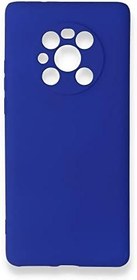 Resim Nevarium Dtech Huawei Mate 40 Pro Uyumlu Kılıf Yumuşak Dokulu Silikon Mavi 