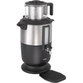 Resim Vestel Sefa 4500 Cx Semaver 3.2 L Cam Demlikli Inox Çelik Renkli Çay Makinesi 