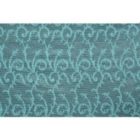 Resim Şal Model Petrol Yeşili Renk Hazır Dikilmiş Pileli Fon Perde 75x2 