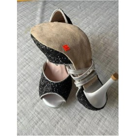 Resim Suna Tango, Salsa,bacata, Kadın Dans Ayakkabısı 
