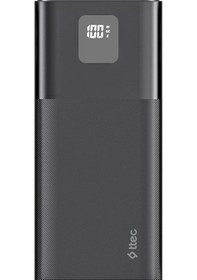 Resim Ttec Recharger Mega Lcd 50.000mah Pd 20w Taşınabilir Hızlı Şarj Aleti/powerbank-2bb271s Siyah 