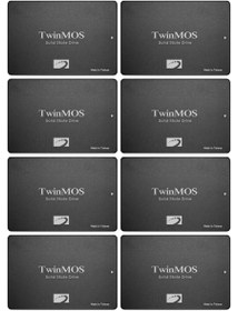 Resim Avarson (8 Adet) Twinmos TM256GH2UGL 2.5" 256 GB 580/550 MB/S TLC 3D NAND SATA 3 SSD 