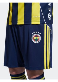 Resim Fenerbahçe 2025/26 Yeni Sezon Çubuklu Lacivert Şort Lacivert 