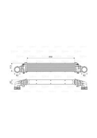 Resim Mercedes E200 W211 Turbo Radyatoru 2003-2009 Valeo 818587 