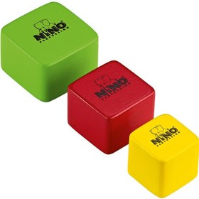 Resim Nino NINO507-MC Wood Shaker (3'lü Set) 
