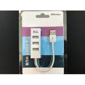 Resim Tx ACUSB24W 4port USB Hub Beyaz 2.0 480MBPS (0,11CM Kablo Uzunluğu) 