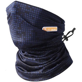 Resim Butu West Bıkıng Yp0201329 Nefes Alabilir Güneş Geçirmez Boyun Körüğü Siyah/mavi 