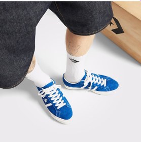 Resim Converse One Star Academy Pro Unisex Mavi Sneaker Düz A07311c Mavi 