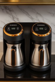 Resim Bosch Dijital Türk Kahvesi ve Süt Isıtma Makinesi – Çift Hazneli | 8 Fincan Kapasite 