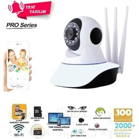 Resim Angel Eye KS-515 Gece Görüşlü Wi-Fi Bebek Güvenlik Kamerası 