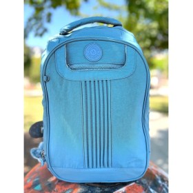 Resim 11 Bölmeli Geniş Hacimli Suya Dayanıklı Kumaş Unisex Okul Çantası Sırt Çantası 