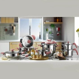 Resim Kütahya Porselen Caprice 13 Parça Çeyiz Seti Bal Peteği 