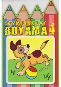 Resim Sevimli Kolay Boyama 4- Parıltı Yayınları 