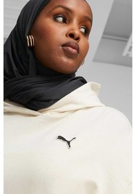 Resim Puma Kadın Hoodıe Better Essentıals Hoodie 67598899 BEYAZ 