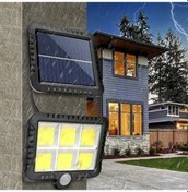 Resim Güneş Enerjisi Panelli 6 Led Bahçe Aydınlatma 