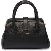 Resim Siyah Deri Kadın El Çantası - S25Y1BC80442-D3H 