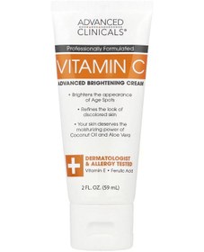 Resim Advanced Clinicals Vitamin C Yüz Ve Vücut Kremi 59ml 