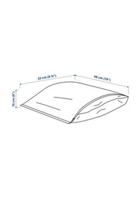 Resim IKEA Parkla 22x48 CM Saklama Kutusu Fermuarlı Hurç Kutu Ayakkabı 