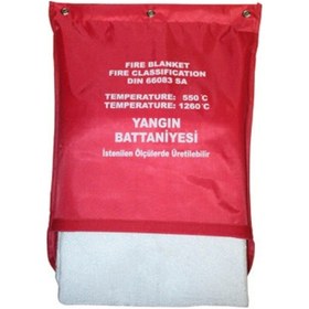 Resim Yangın Söndürme Battaniyesi 100x100 Cm 