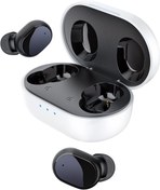 Resim HTC Bluetooth Kablosuz Kulaklıklar 2 Plus Dokunmatik Kontrol Bluetooth 5.3 USB-C Şarj Kutusu IPX4 Splashproof Kulak İçi Stereo Kulaklıklar Bulit-in Mikrofonlar-Beyaz ve Siyah 