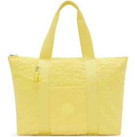 Resim Kipling Art M Resort Büyük Boy Omuz Çantası Sarı 