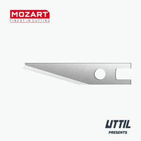 Resim UTTIL Mozart Blades PB1 Evrensel Uç Hassas Kesimler için 512.050 10'lu Hobi Yedek Bıçak Kartuşu 