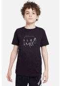 Resim Metallica Grub Metal Rock Music Müzik Baskılı Unisex Çocuk Siyah 