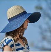 Resim Novahub Lacivert Açık Hava Plaj Aktiviteleri İçin Yazlık Kadın Geniş Kenarlı Güneş Şapkası, Uv Koruması Ve Güneş Kremi Özelliği - Balık Tutmak Ve Güneşlenmek İçin Mükemmel Lacivert Lacivert 