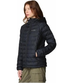 Resim Columbia Wk8123 Powder Lite Iı Hooded Jacket Kadın Mont 2089391 010 Siyah 