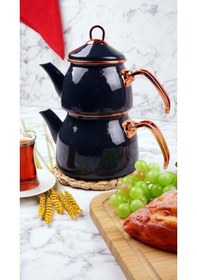 Resim Taşev Sultani Gri Çaydanlık Takımı T3934 Gri 