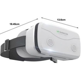Resim VR Shinecon SC-G15 3D Sanal Gerçeklik Gözlüğü – HD Lens, Göz Koruma, Ayarlanabilir Başlık ve Havalandırmalı Tasarım 