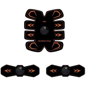 Resim Skycity Kas Geliştirici Cihazı - 10 Mod 20 Seviye Lcd Ekranlı, Usb Şarjlı, Karın Ve Kol Kasları İçin Egzersiz Aleti 3 Ana Ünite + 3 Kemer 