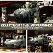 Resim RC Drift Arabası, 2.4GHz, 1:24 Ölçekli, Yüksek Hızlı 4WD, Maksimum Hız 20 km/s, LED Işıklı ve Değiştirilebilir Drift Lastikleri, Erkek ve Kız Çocukları İçin Uygun Spor Oyuncak Araba 