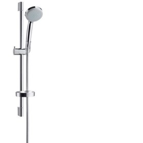 Resim Hansgrohe Croma 100 Dus Setı Varıo 65 Cm Dus Barı Ve Sabunluk Ile 