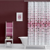Resim Zethome Evdy Banyo Duş Perdesi 4961 P. Tek Kanat 1X110X200 Çok Renkli 