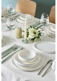 Resim Karaca Stream Bone Sunset 53 Parça 12 Kişilik Yemek Takımı Platin 