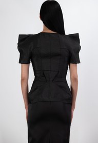 Resim TITUS Organza Top - 34 / Black 
